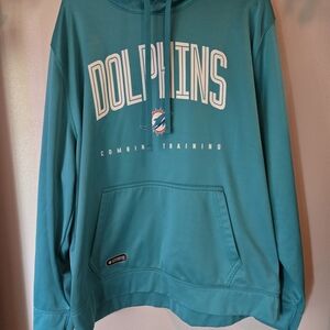 Miami Dolphins team Apparel XL Teal hoodie